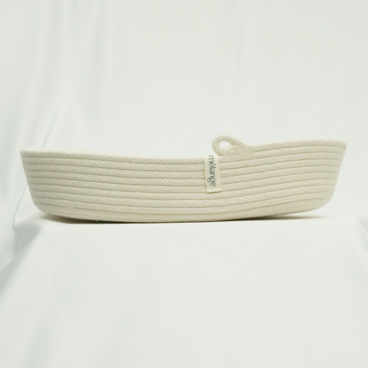 バスケットS 楕円型 IVORY Mia Mélange ミアメランジェ