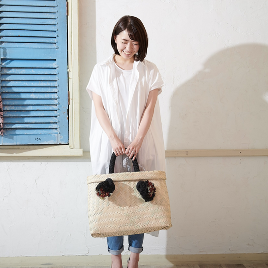かごバッグ パーム