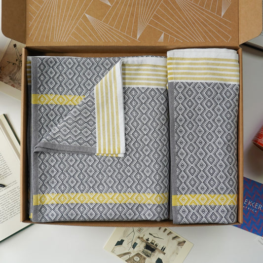 コットンブランケット 大&小 ギフトボックスセット