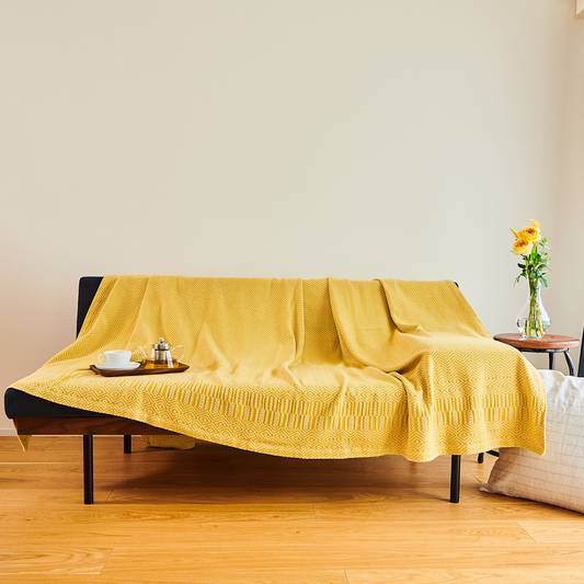 秋冬ニュアンスカラーブランケット(Bakuba) ギフトセット