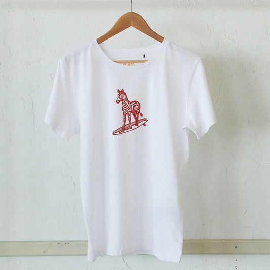 サーフTシャツ アニマル柄 シマウマ MAMIWATA