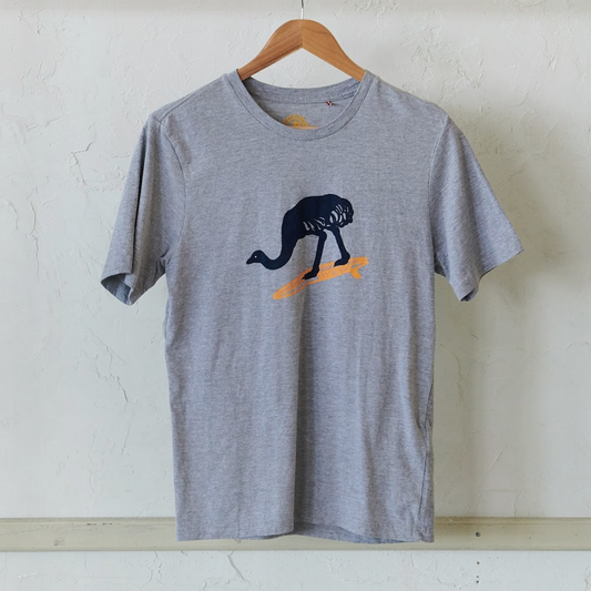 サーフTシャツ アニマル柄 ダチョウ MAMIWATA