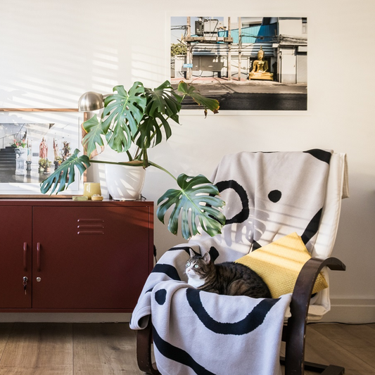 SMTNG GOOD スロー・ブランケット - CITY SHAPES X TARA DEACON