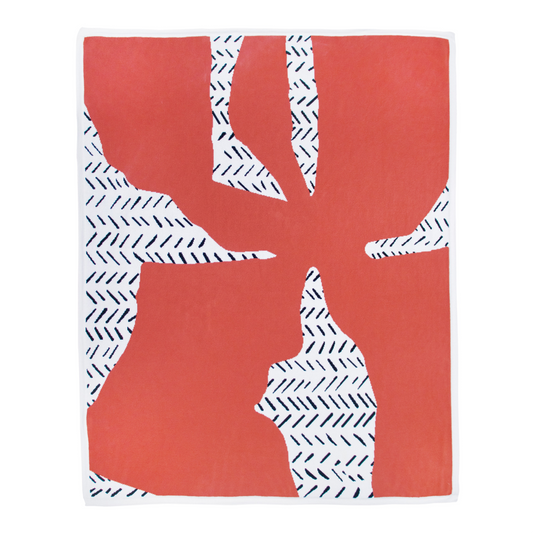 SMTNG GOOD スロー・ブランケット - DANCING TIGER X KHAKOON