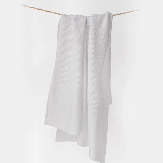 GOTS Organic Cotton Cellular Baby Blanket / MUNGO