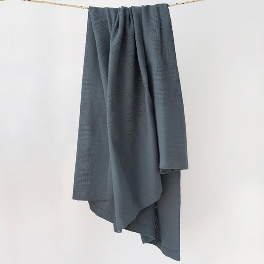 GOTS Organic Cotton Cot Baby Blanket