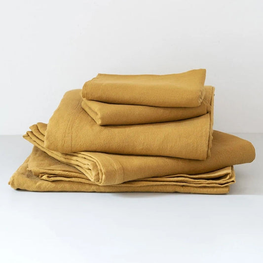 Kamma Linen Flat Sheet / MUNGO