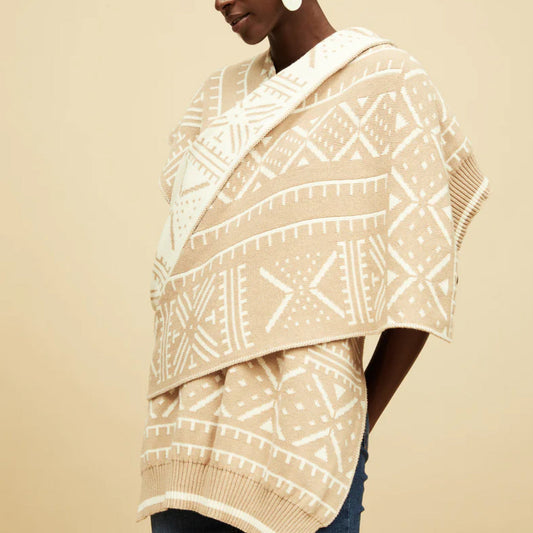 Kichana Wrap - Sand Linen