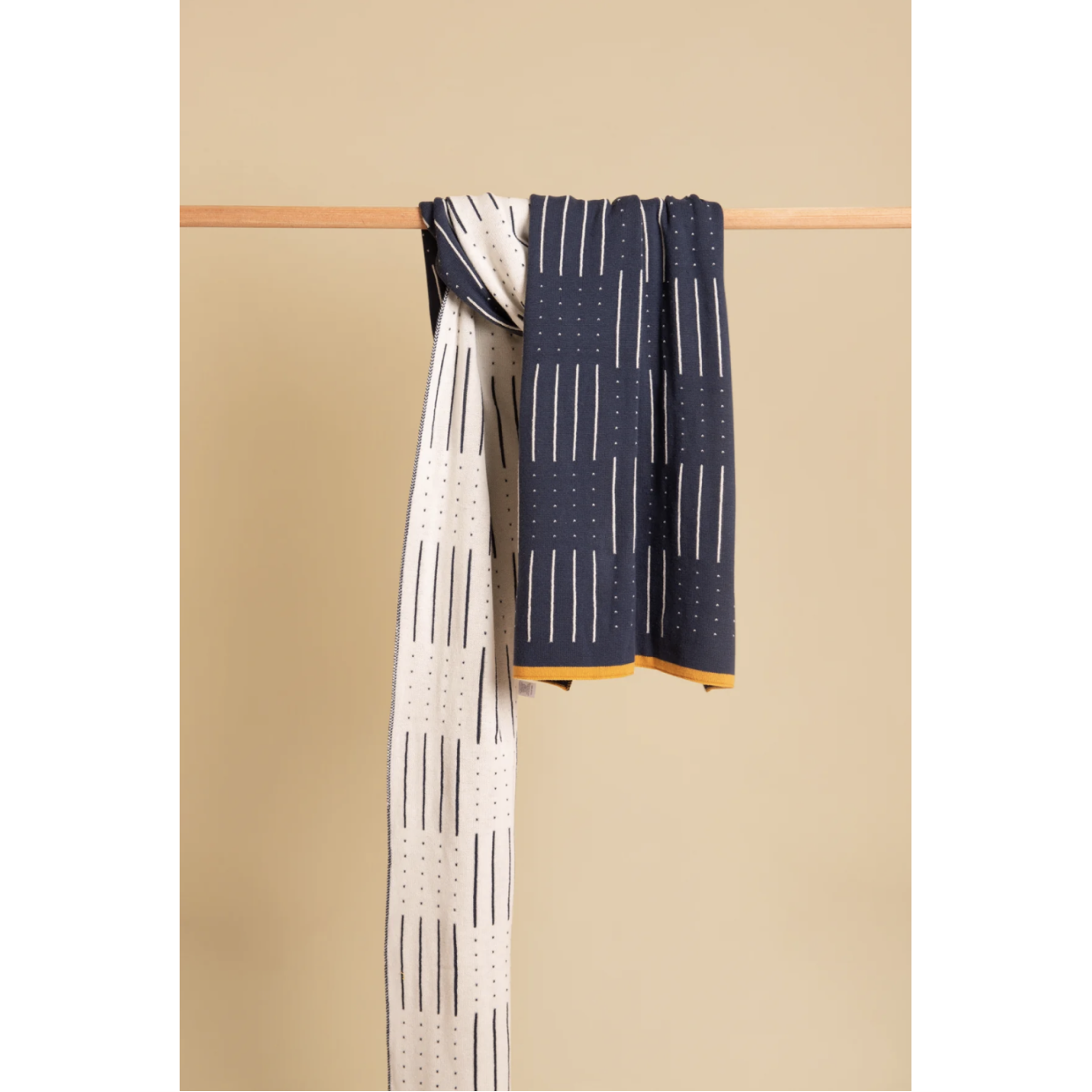 Kichana Wrap - Navy Linen