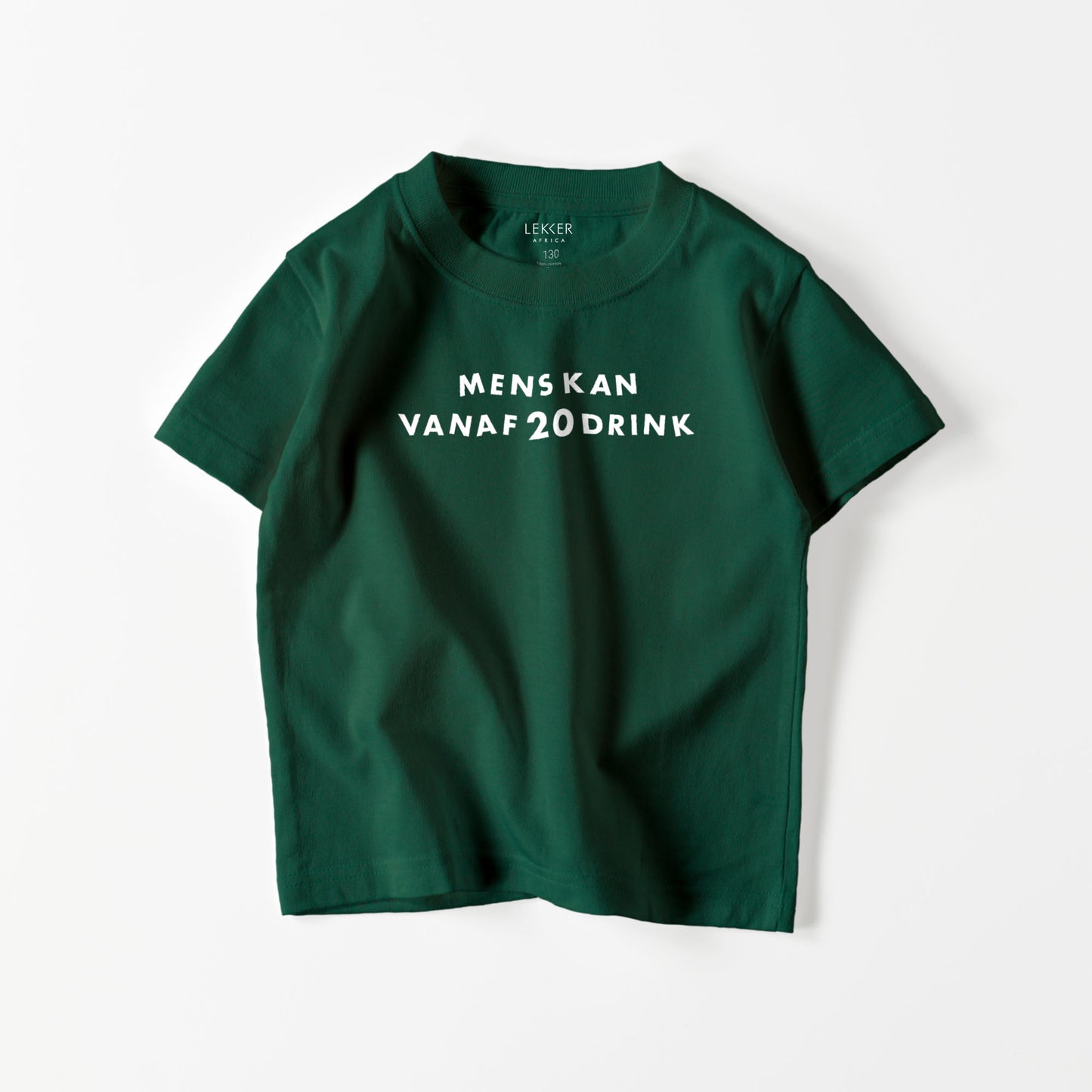 【キッズ】Mens kan vanaf 20 drink Tシャツ