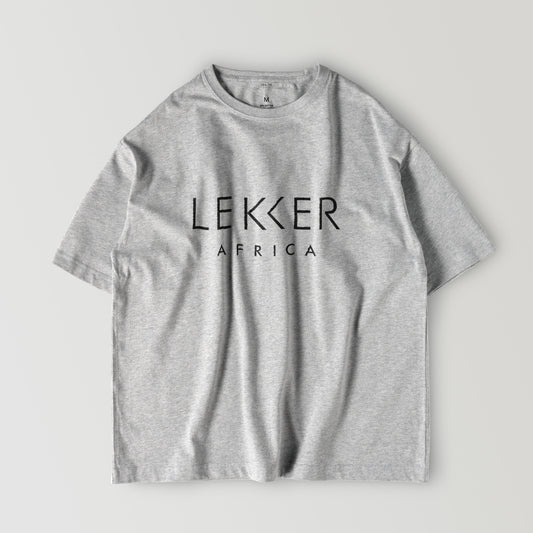 LEKKER AFRICA ビッグシルエットロゴTシャツ