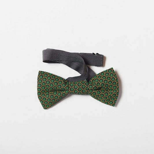 蝶ネクタイ アフリカ模様 shweshwe