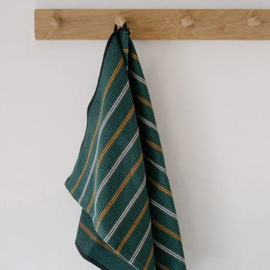 Slate Cotton Waffle Weave / MUNGO