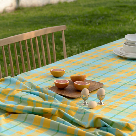 The Caribbean Check Tablecloth / MUNGO
