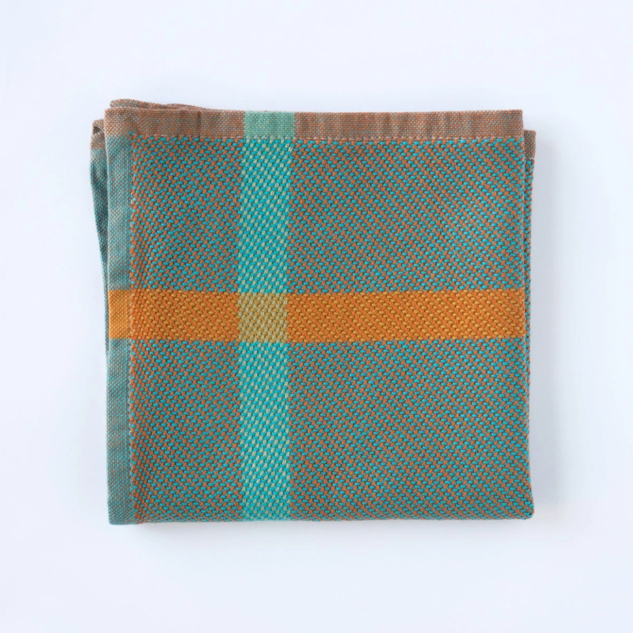 コットン 手織り ハンカチ 30×30cm / Mungo