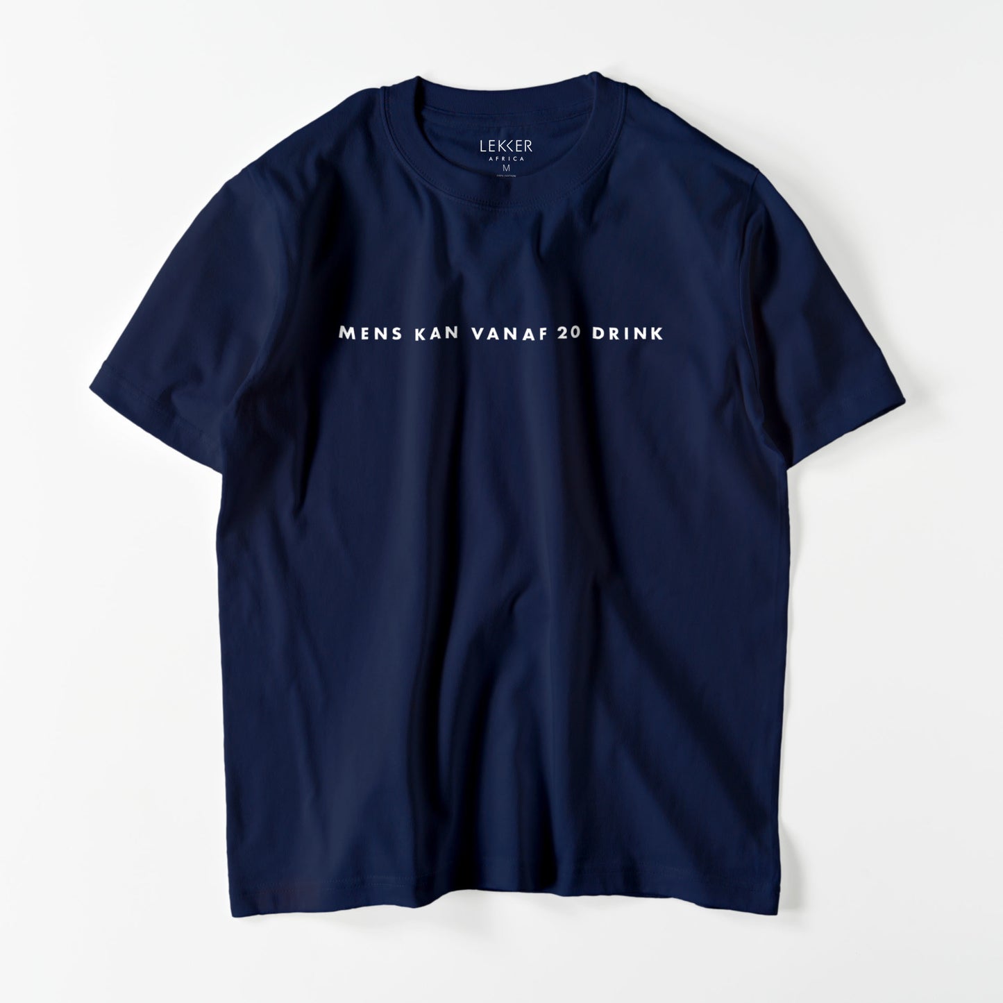 Mens kan vanaf 20 drink Tシャツ