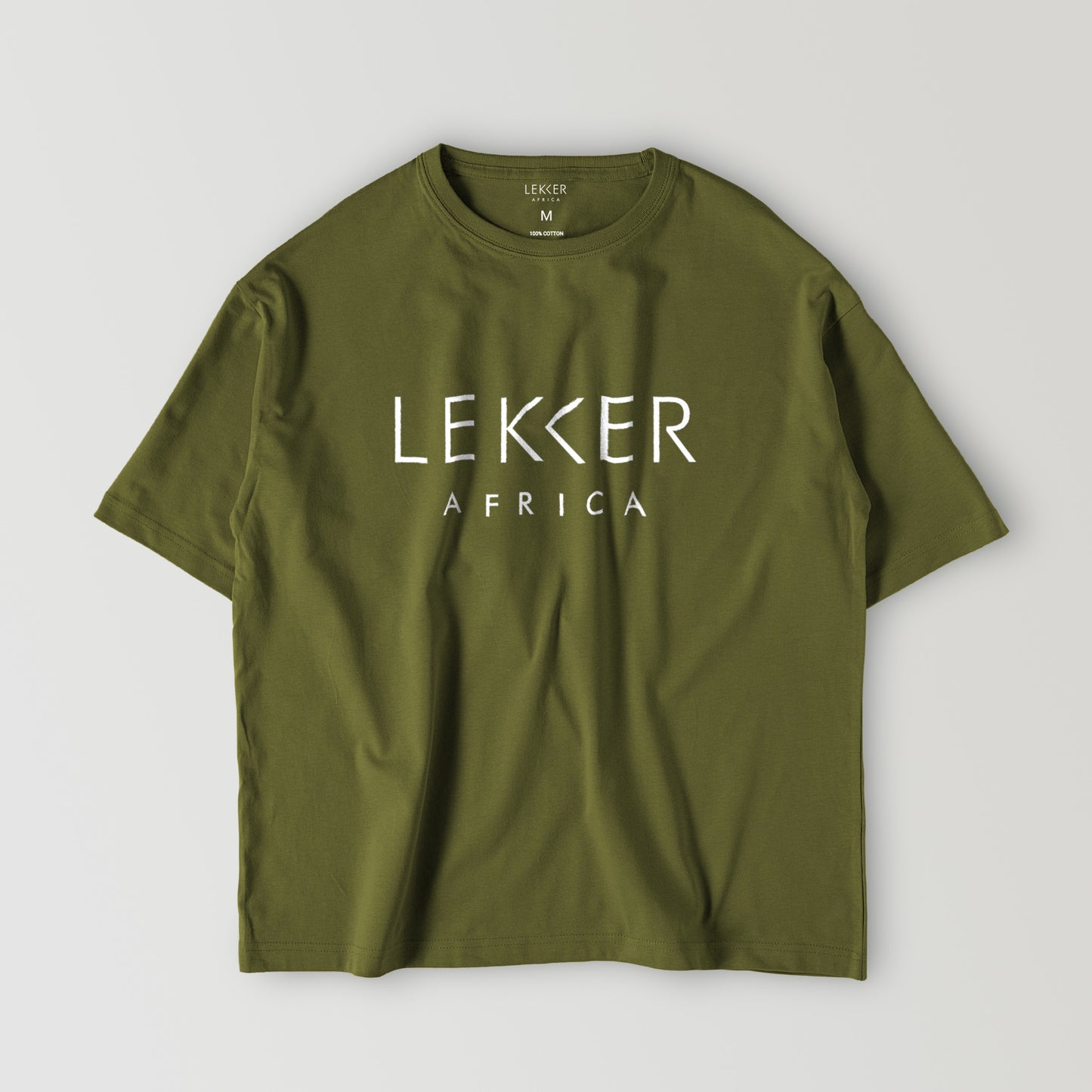 LEKKER AFRICA ビッグシルエットロゴTシャツ